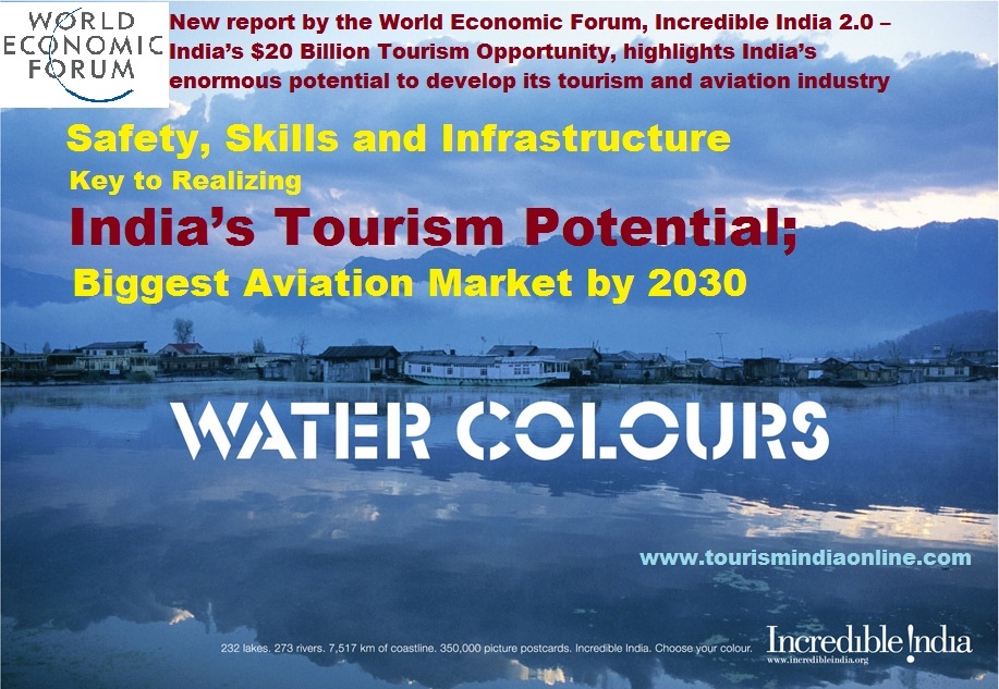 Safety, Skills and Infrastructure Key to Realizing India’s Tourism Potential; Biggest Aviation Market by 2030